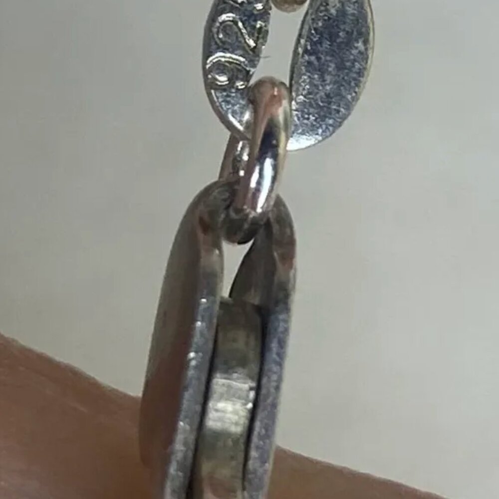 18" Long Solid Sterling Silver, Venezia Chain / BOX CHAIN .925 VENETIAN - Picture 2 of 3